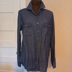J Crew Denim Shirt. 14T